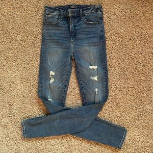 Abercrombie & Fitch Simone high rise super skinny jeans
